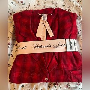 VICTORIA'S SECRET Flannel Long Pajama Set